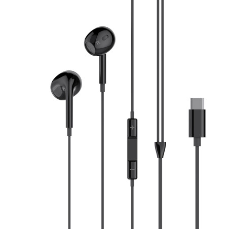 Écouteurs filaires XO EP74 USB-C noir - photo 7