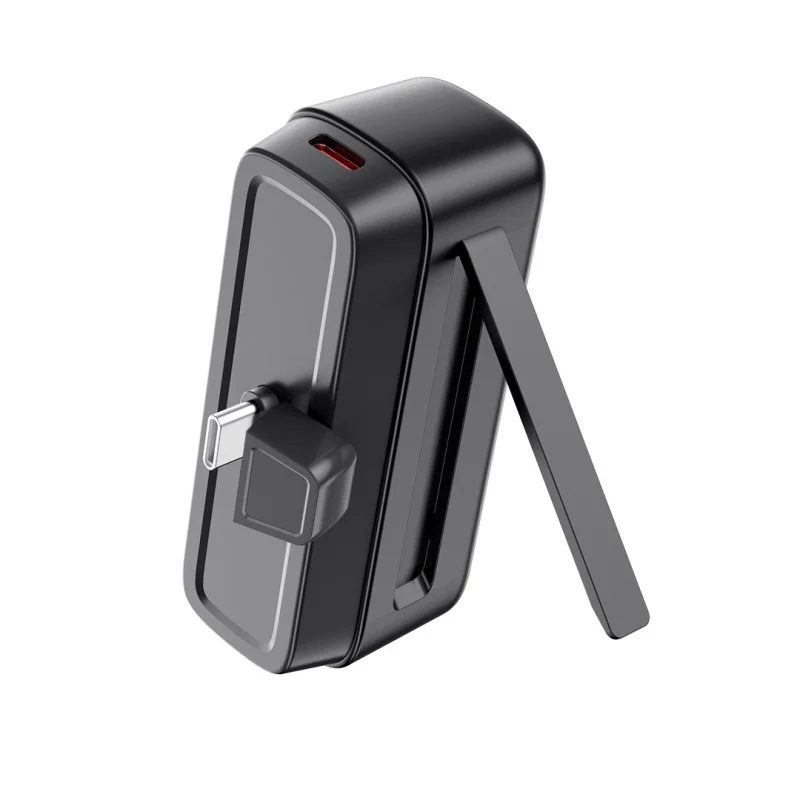 Powerbank mini XO PR244 20W 5000 mAh avec connecteur USB-C noir - photo 3