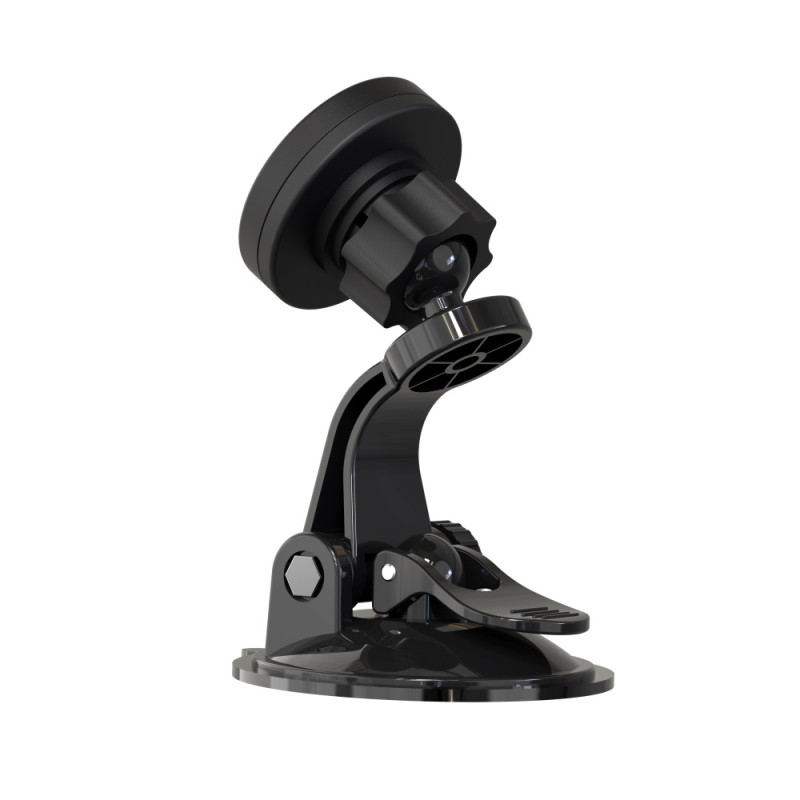 Support voiture XO C69 aimant noir avec ventouse - photo 2