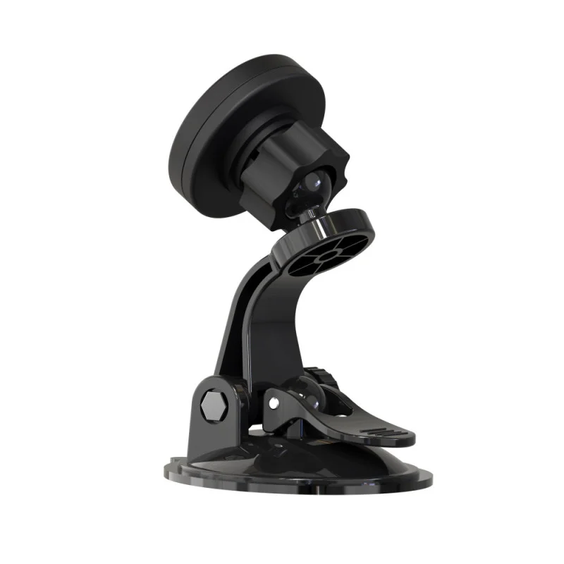 Support voiture XO C69 aimant noir avec ventouse - photo 2