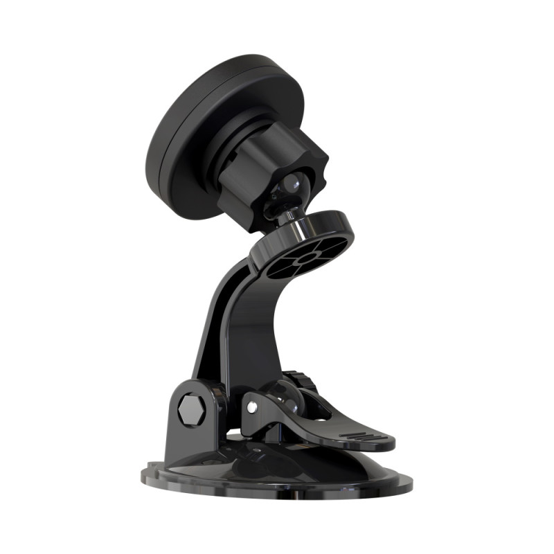 Support voiture XO C69 aimant noir avec ventouse - photo 4