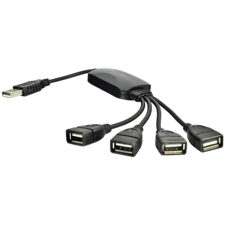 Akyga Hub USB AK-AD-13 2.0 4 ports noir 15cm - photo 4
