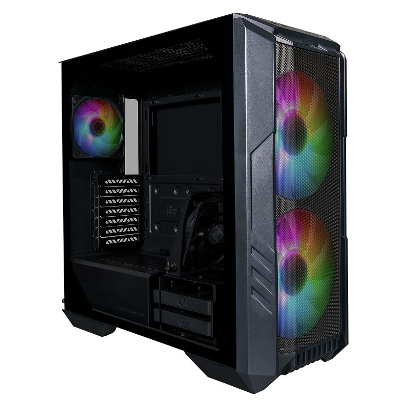Boîtier Gamer Moyen Tour Cooler Master HAF 500 / E-ATX / ARGB / Noir - photo 1