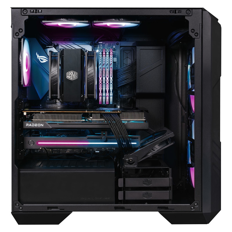 Boîtier Gamer Moyen Tour Cooler Master HAF 500 / E-ATX / ARGB / Noir - photo 2