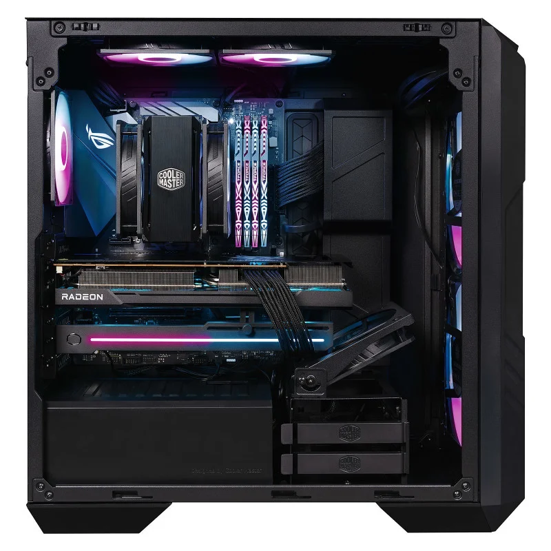 Boîtier Gamer Moyen Tour Cooler Master HAF 500 / E-ATX / ARGB / Noir - photo 2