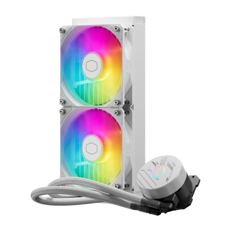 Kit de Watercooling Cooler Master MasterLiquid 240L Core ARGB / LGA 1851 - AM5 / Blanc