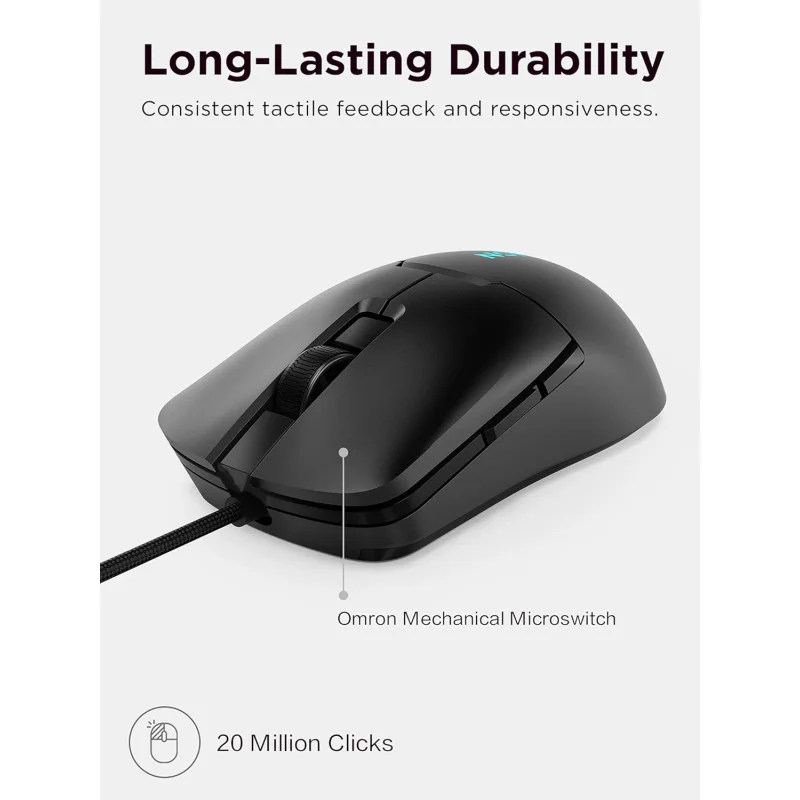 SOURIS Lenovo Legion M300s RGB Gaming Mouse (Black) - Lenovo - photo 2