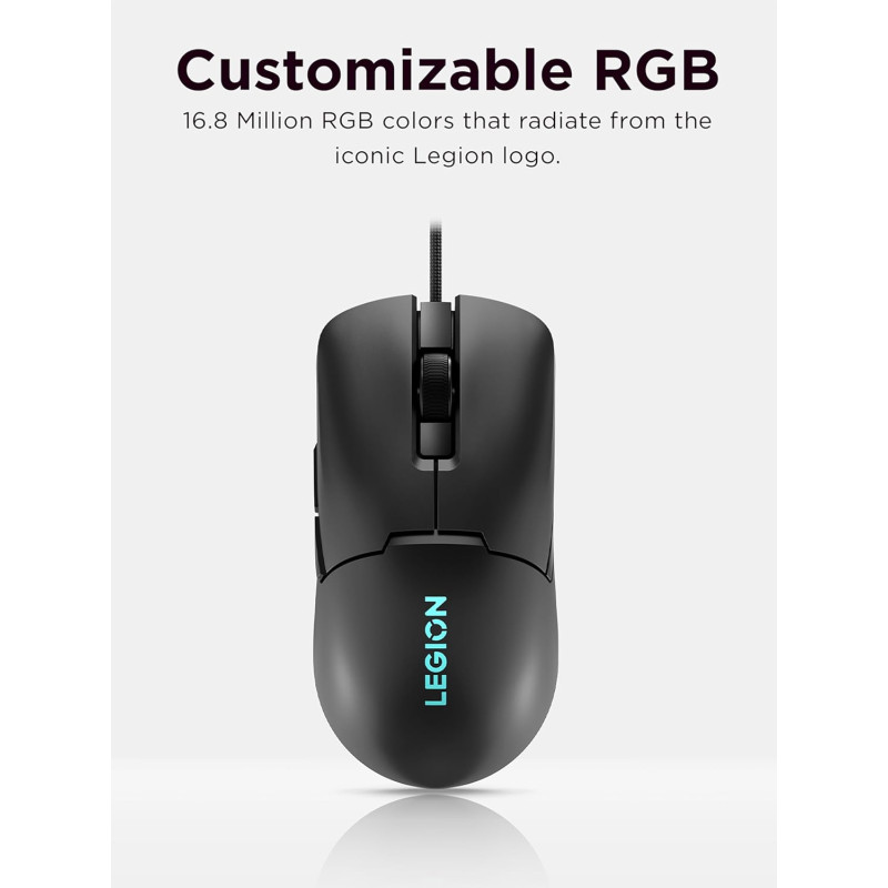 SOURIS Lenovo Legion M300s RGB Gaming Mouse (Black) - Lenovo - photo 4