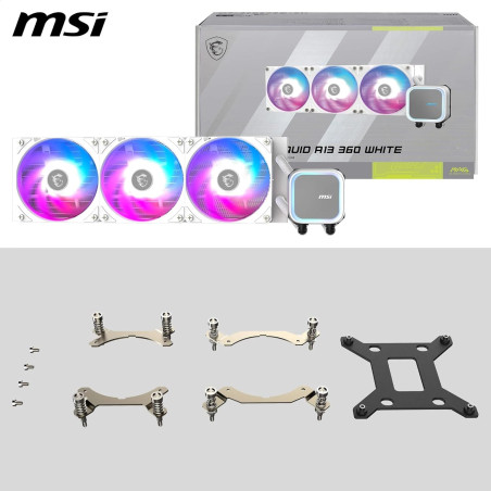 Kit de Watercooling MSI MAG CORELIQUID A13 360 White / ARGB - MSI - photo 10