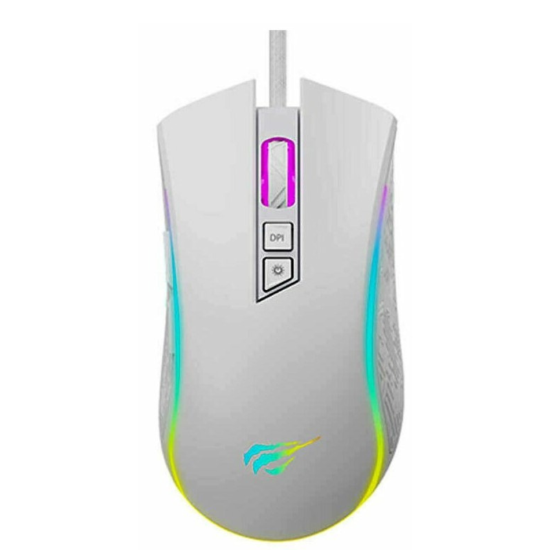 Souris Optique USB GAMER HAVIT HV-MS1034 RGB / Blanc - photo 3