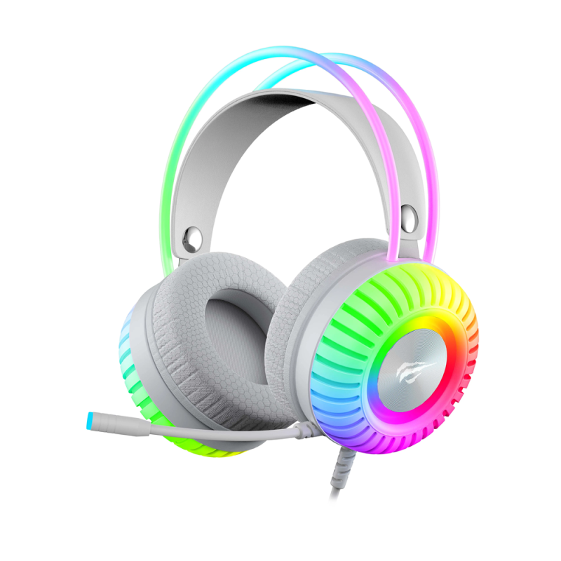 CASQUE MICRO GAMER Filaire HAVIT H2046U / Blanc - photo 2