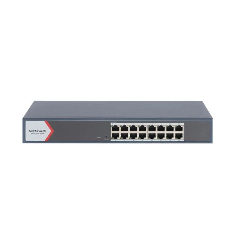 Switch De Bureau intelligent HIKVISION 16 PORTS 10/100/1000 MBPS