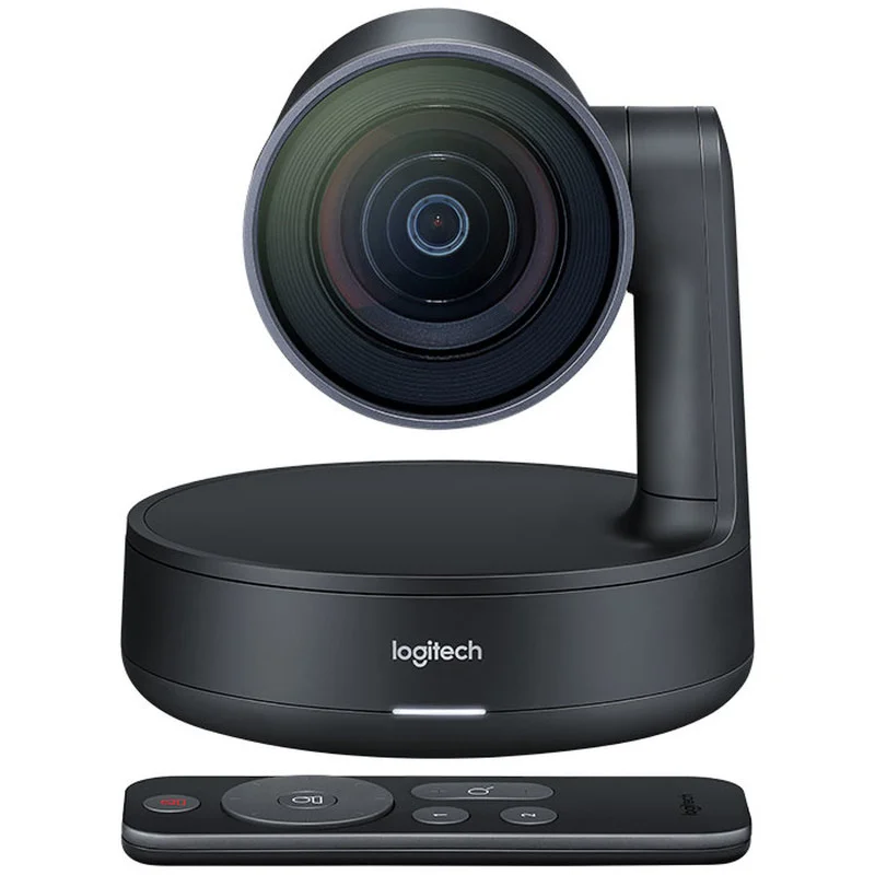 Camera Logitech Rally PTZ Ultra HD 4K Champ à 90° et zoom x1+Télécommande