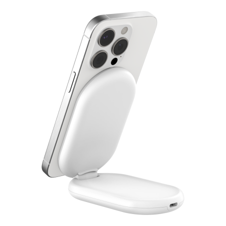 Support de recharge BELKIN BoostCharge Qi2 magnetique 15w, blanc - photo 15
