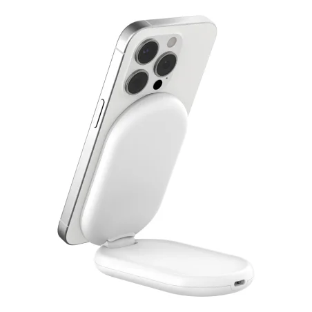 Support de recharge BELKIN BoostCharge Qi2 magnetique 15w, blanc - photo 15
