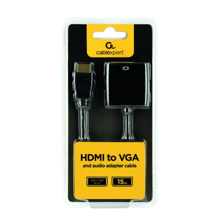 Adaptateur GEMBIRD HDMI vers VGA / audio port unique / Noir - photo 14