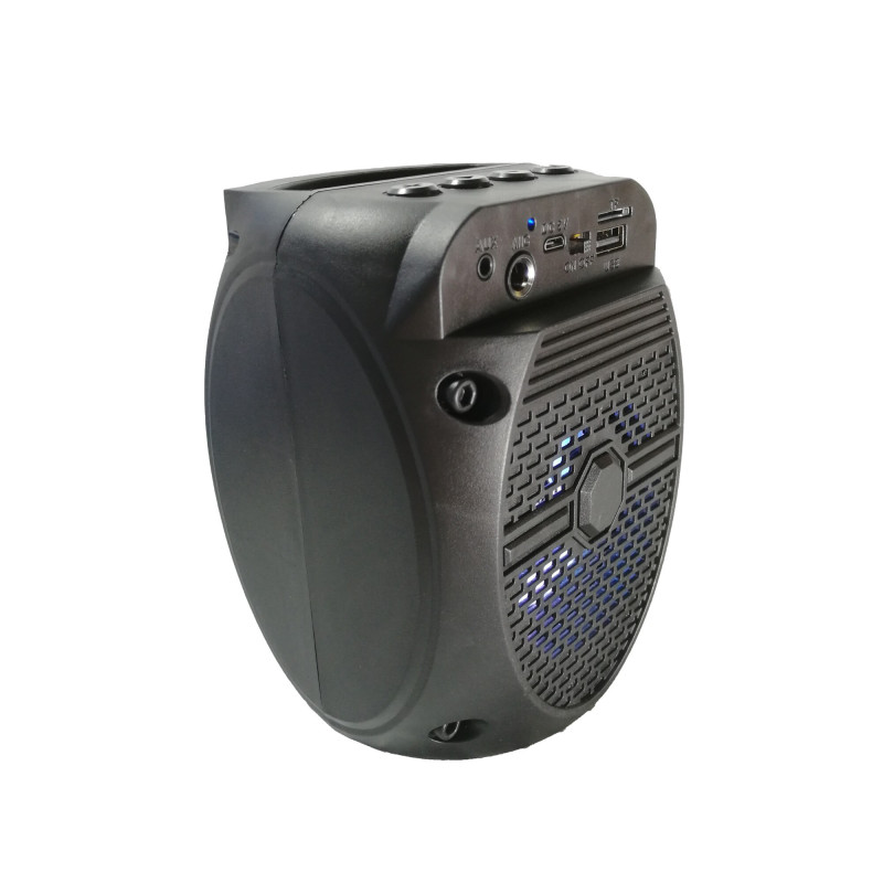 Mini haut-parleur Bluetooth Caisson de basses de 3 pouces Lumières RVB - photo 2