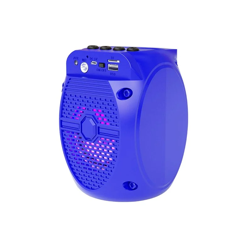Mini haut-parleur Bluetooth Caisson de basses de 3 pouces Lumières RVB - photo 3