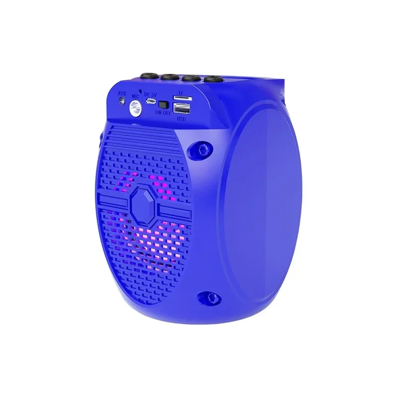 Mini haut-parleur Bluetooth Caisson de basses de 3 pouces Lumières RVB - photo 3