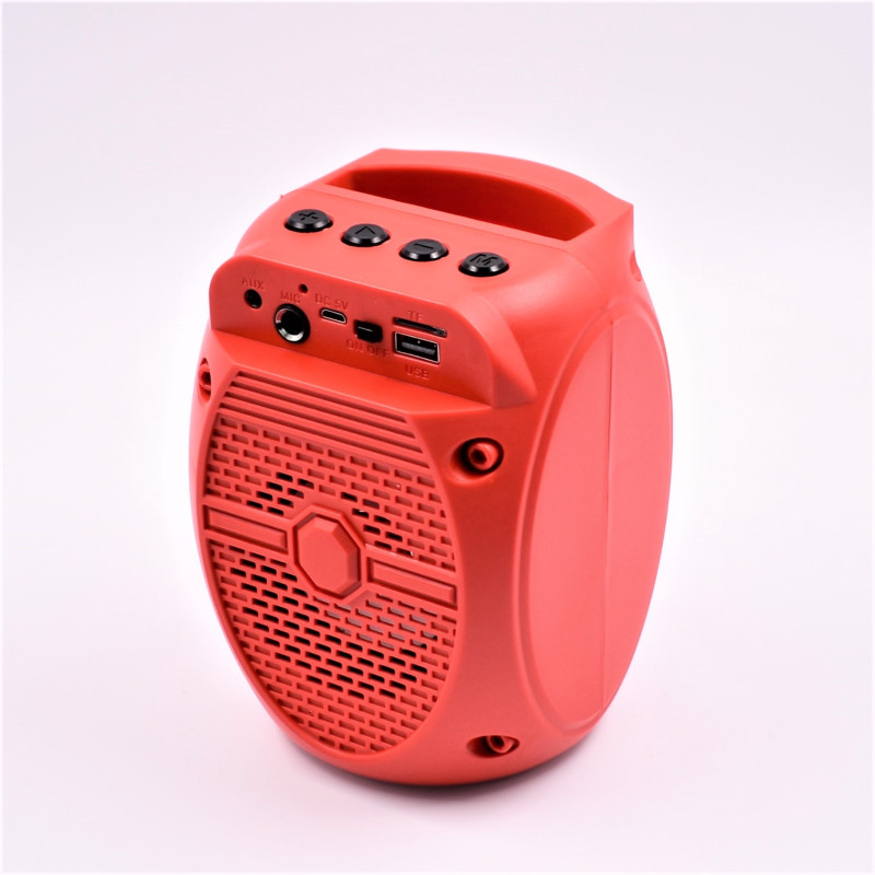 Mini haut-parleur Bluetooth Caisson de basses de 3 pouces Lumières RVB - photo 4