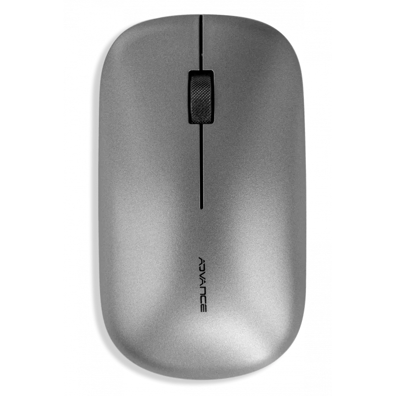 Souris Sans Fil ADVANCE Slimfit / Gris