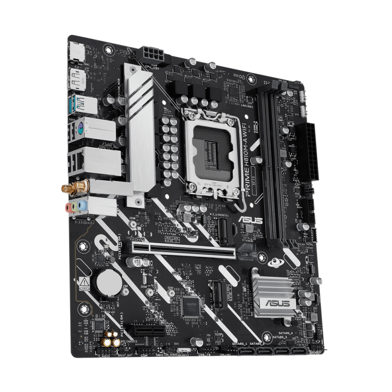 Carte mère Asus PRIME H810M-A WIFI / micro-ATX / DDR5 - Asus - photo 2