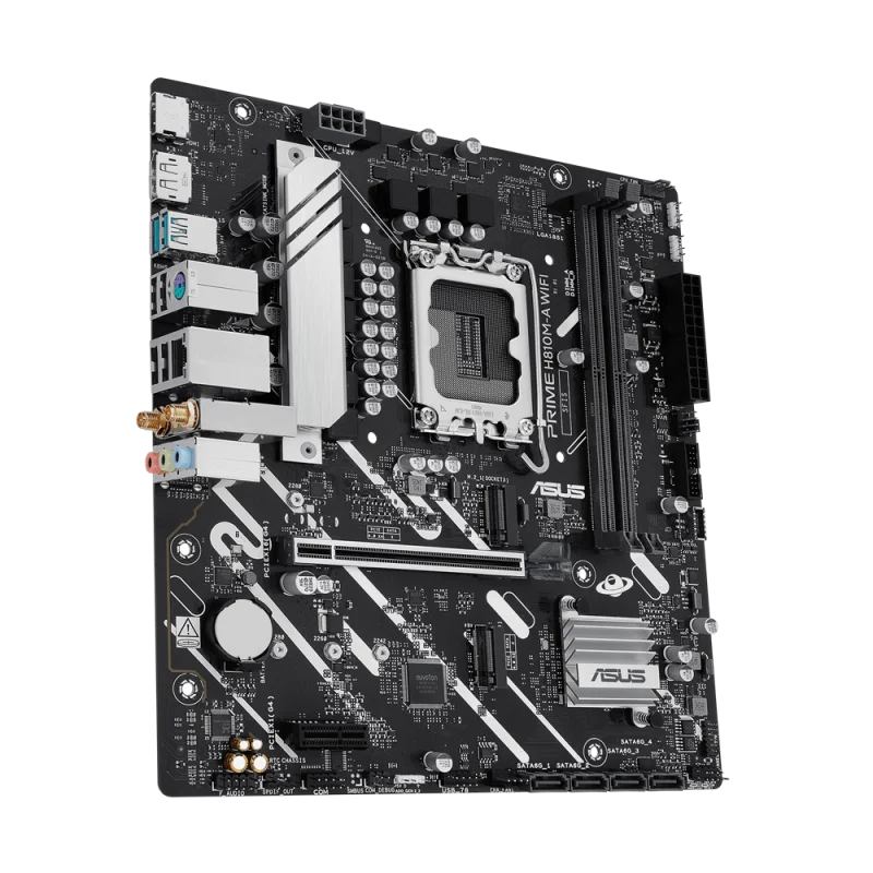 Carte mère Asus PRIME H810M-A WIFI / micro-ATX / DDR5 - Asus - photo 2