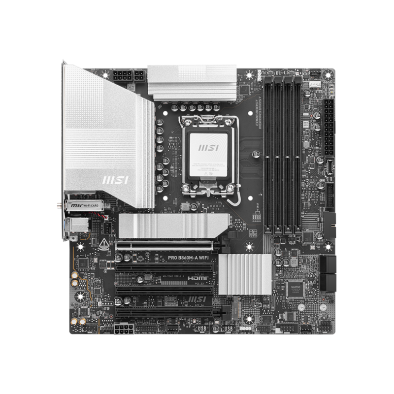 Carte mère MSI PRO B860M-A WIFI / mATX / DDR5 - MSI - photo 2
