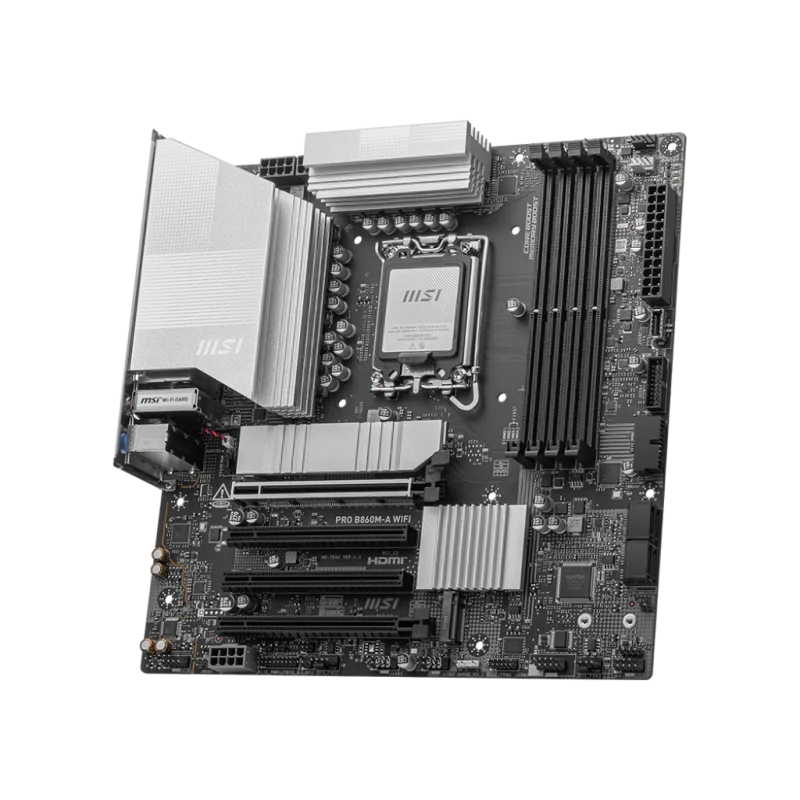Carte mère MSI PRO B860M-A WIFI / mATX / DDR5 - MSI - photo 4