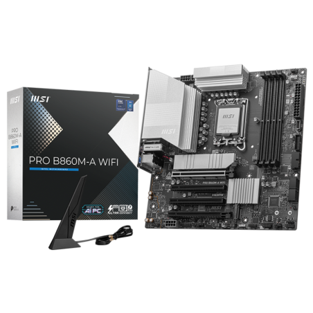 Carte mère MSI PRO B860M-A WIFI / mATX / DDR5 - MSI - photo 7