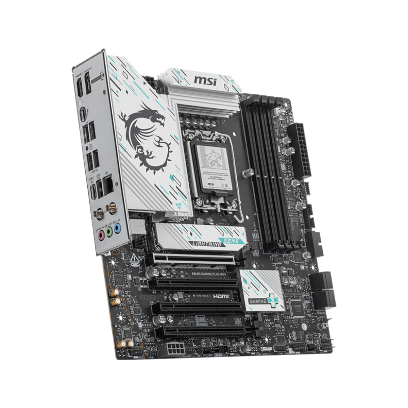 Carte mère MSI B860M GAMING PLUS WIFI / mATX / DDR5 - MSI - photo 3