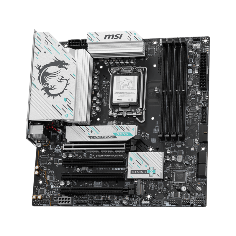 Carte mère MSI B860M GAMING PLUS WIFI / mATX / DDR5 - MSI - photo 4