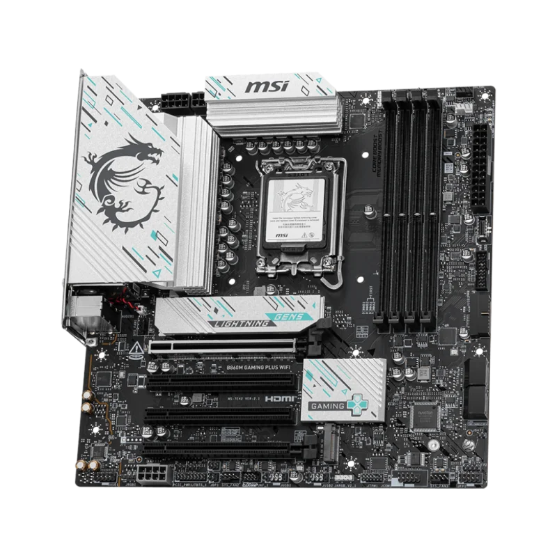 Carte mère MSI B860M GAMING PLUS WIFI / mATX / DDR5 - MSI - photo 4