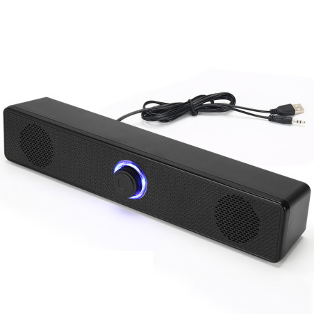 Haut-parleur USB 2.0 E-1003 -  BLACK - photo 3