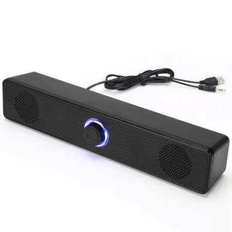 Haut-parleur USB 2.0 E-1003 -  BLACK - photo 3