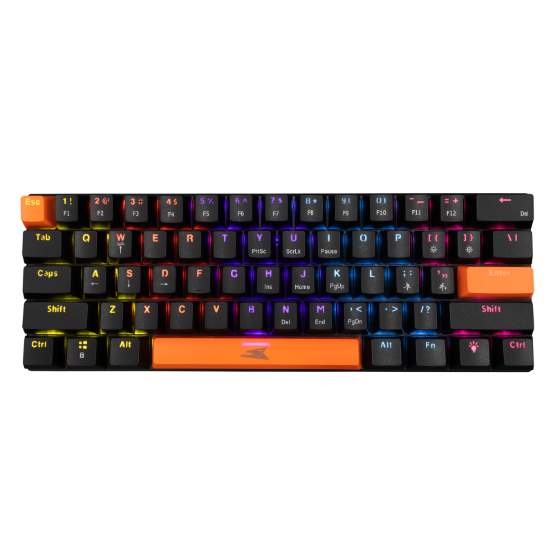 Clavier Gamer Mecanique Baracuda BGK-03111 DOLPHIN BLACK/RED sw - photo 1