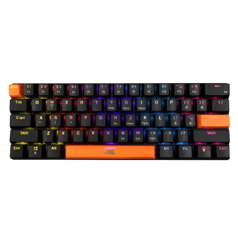 Clavier Gamer Mecanique Baracuda BGK-03111 DOLPHIN BLACK/RED sw - photo 1