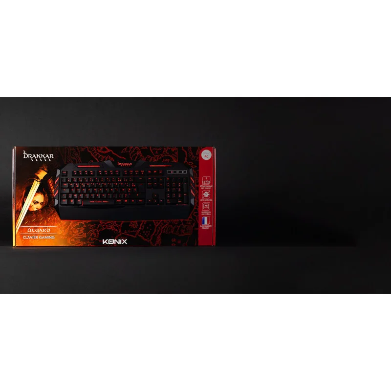 Clavier Filaire gaming Konix -Drakkar Utgard - photo 4