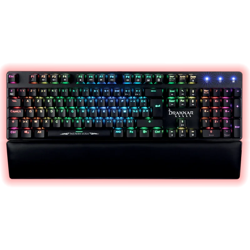 Clavier Gaming mécanique AZERTY Konix Helheim Elite - Drakkar