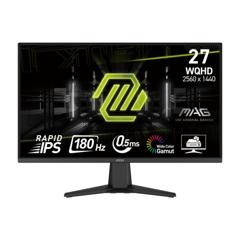 Écran Gaming MSI MAG 275QF 27" WQHD IPS / 180 Hz / 0.5 ms / Noir - MSI - photo 1