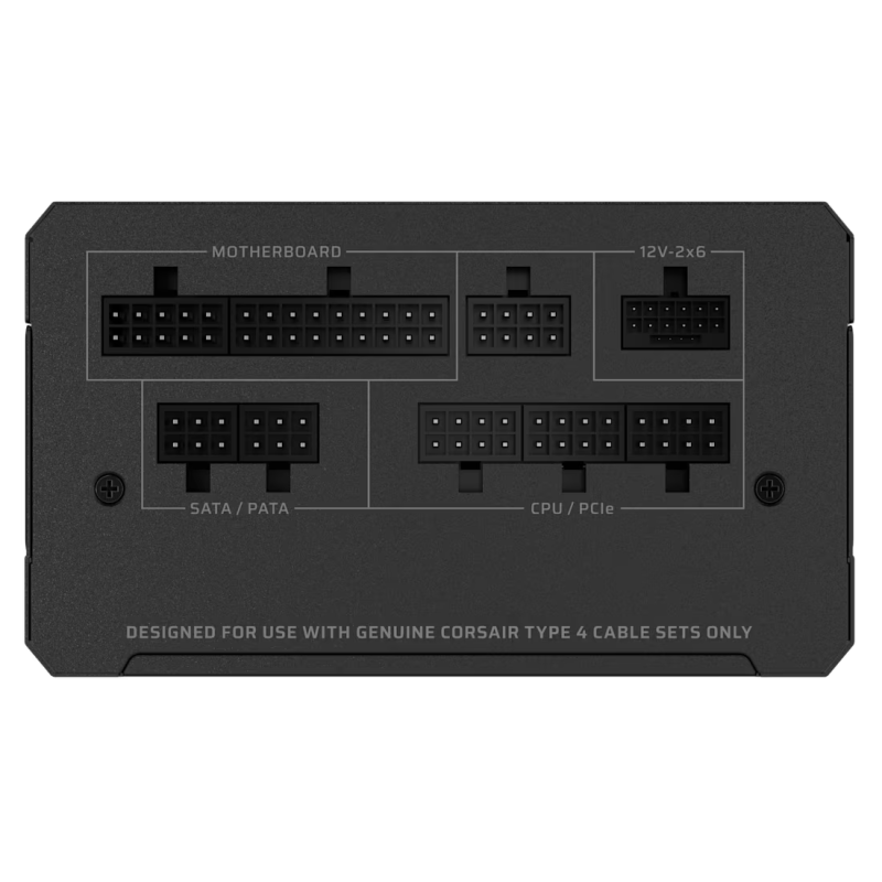 Boîte d'alimentation Corsair RMe 2025 / ATX / 1000 Watts / Noir - Corsair - photo 4