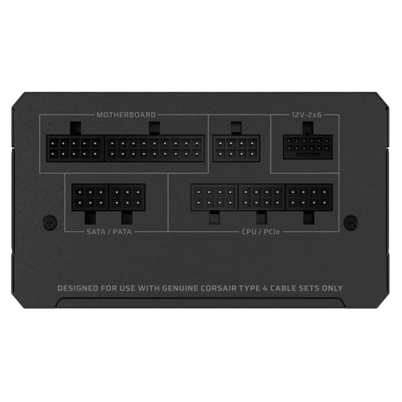 Boîte d'alimentation Corsair RMe 2025 / ATX / 1000 Watts / Noir - Corsair - photo 4
