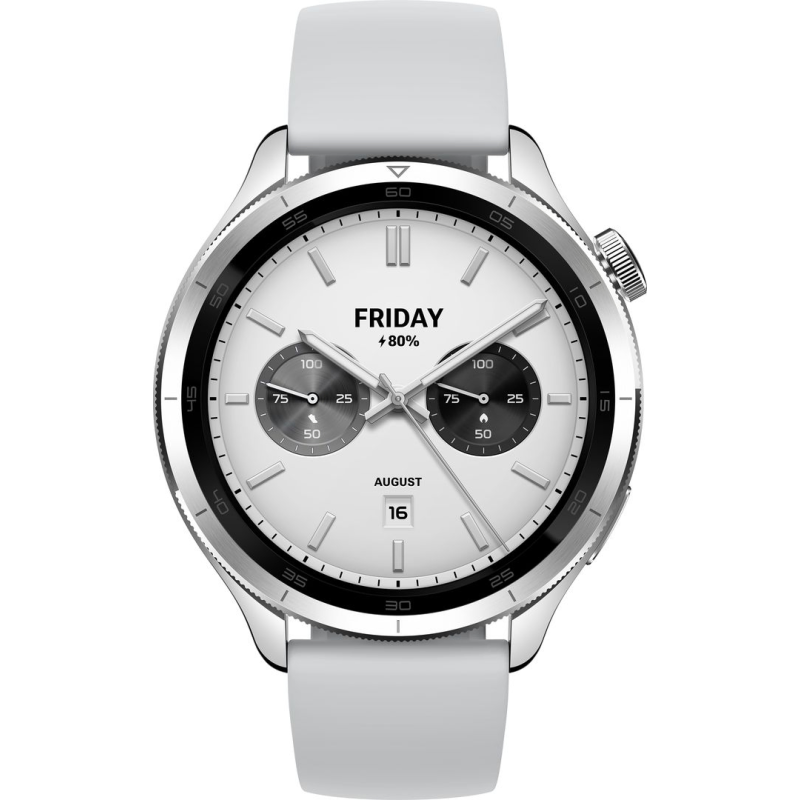 SMART WATCH XIAOMI WATCH S4 / SILVER + Écouteurs Sans Fil XIAOMI Redmi Buds 6 Play - Xiaomi - photo 2