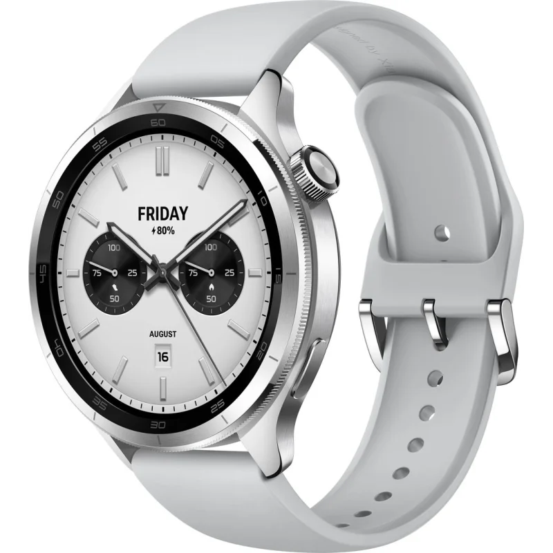 SMART WATCH XIAOMI WATCH S4 / SILVER + Écouteurs Sans Fil XIAOMI Redmi Buds 6 Play - Xiaomi - photo 3