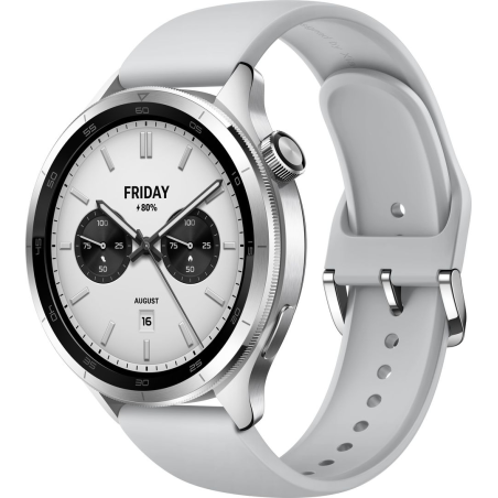 SMART WATCH XIAOMI WATCH S4 / SILVER + Écouteurs Sans Fil XIAOMI Redmi Buds 6 Play - Xiaomi - photo 9