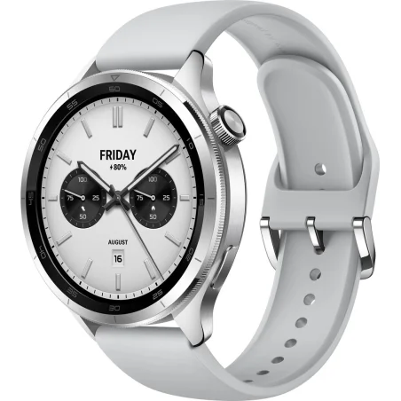 SMART WATCH XIAOMI WATCH S4 / SILVER + Écouteurs Sans Fil XIAOMI Redmi Buds 6 Play - Xiaomi - photo 9