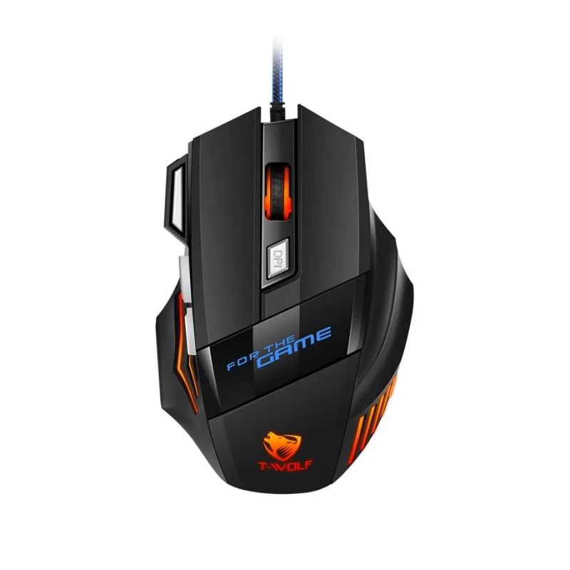 Souris Gamer Filaire T-WOLF M1 - Noir - photo 3