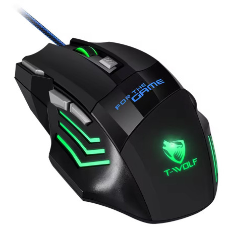 Souris Gamer Filaire T-WOLF M1 - Noir - photo 8