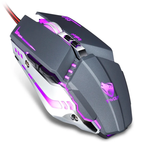 Souris Gaming T-WOLF V7 - Gris - photo 4