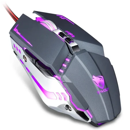 Souris Gaming T-WOLF V7 - Gris - photo 4